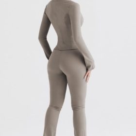 Laurel Smoke High Waisted Trousers