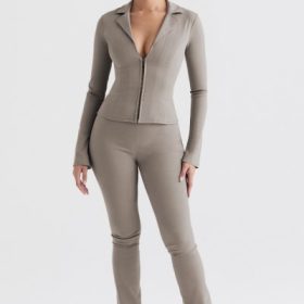 Laurel Smoke High Waisted Trousers - Image 8