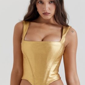 Karia Gold Corset - Image 5