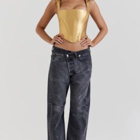 Karia Gold Corset - Image 8