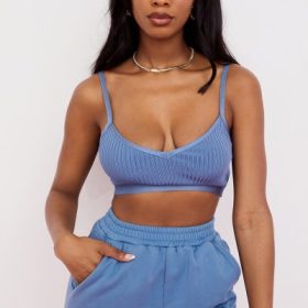 Evie Azure Bandage Bralette - Image 6