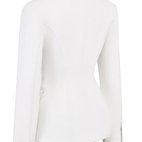 Sariah Ivory Contour Tailored Blazer - Image 3