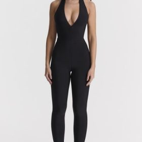 Anaise Black Corset Bandage Jumpsuit - Image 7