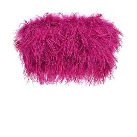 Fenella Hot Pink Trimmed Bandeau - Image 2