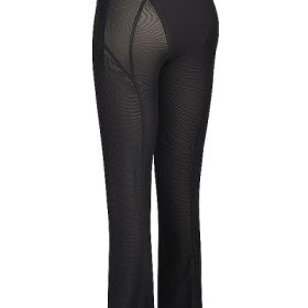 Avalon Black High Waist Trousers - Image 3