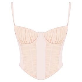 Rochelle Peony Gathered Corset - Image 2