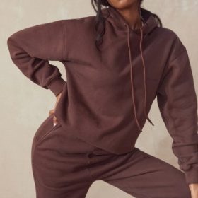 Halo Chocolate Oversized Hoodie - Image 6