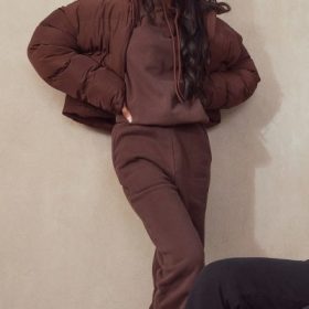 Halo Chocolate Oversized Hoodie - Image 13
