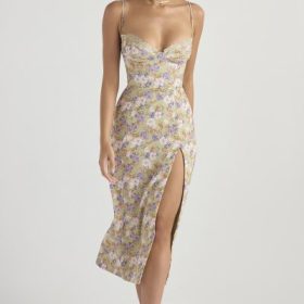 Charlotte Peony Print  Midi Sundress - Image 7