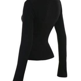 Candice Black Lace Trim Top - Image 3