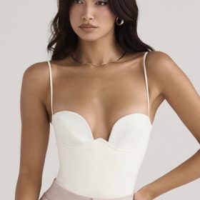 Avery Ivory Underwired Bodysuit - Image 7