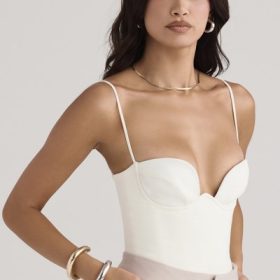 Avery Ivory Underwired Bodysuit - Image 8