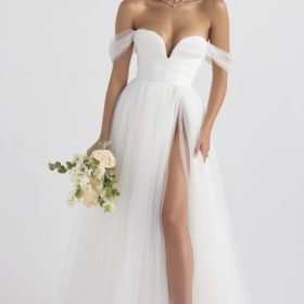 Fairytale White Tulle Bridal Gown - Image 8