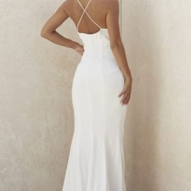 Gigi Ivory Strappy Bridal Gown - Limited Edition - Image 13