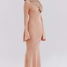 Sereia Sorbet Metallic Knit Maxi Dress - Image 8